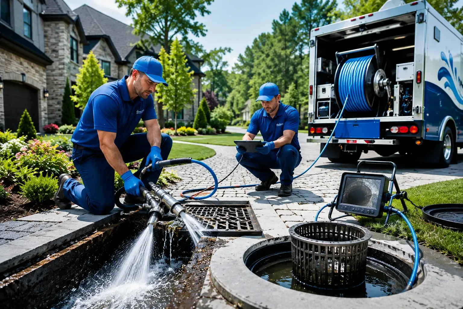 Local outdoor drain cleaning professionals in Jenison, MI